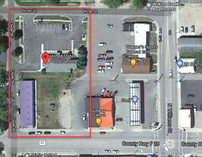 Roseland Theatre - Aerial View